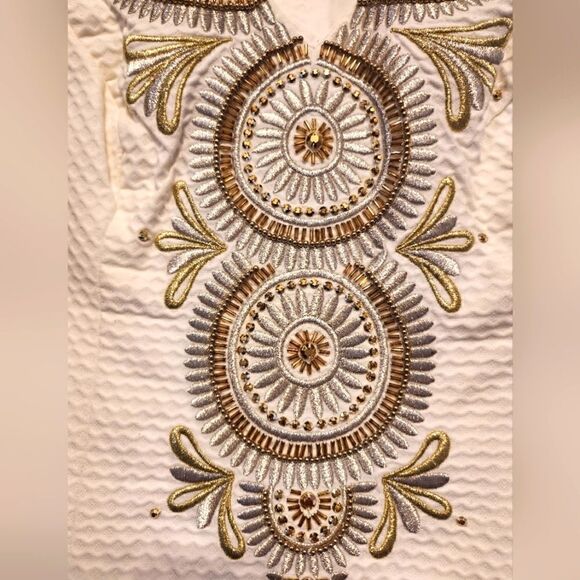 Lilly Pulitzer Gabby Shift Sleeveless Dress Resort White Size 00 - Picture 5 of 7